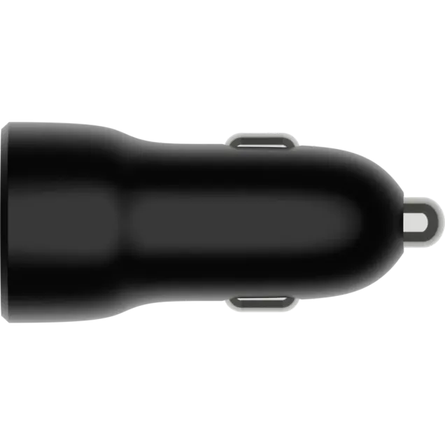 dbramante1928 Car Charger - USB-C + USB-A 30W + 18W 12/24V Black