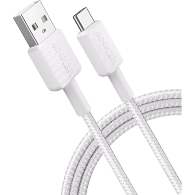 Anker USB-C auf USB-A Kabel 180cm Weiß