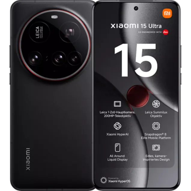 XIAOMI 15 Ultra Black