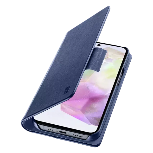Cellularline Book Case für Samsung A36 5G/ A56 5G Blau