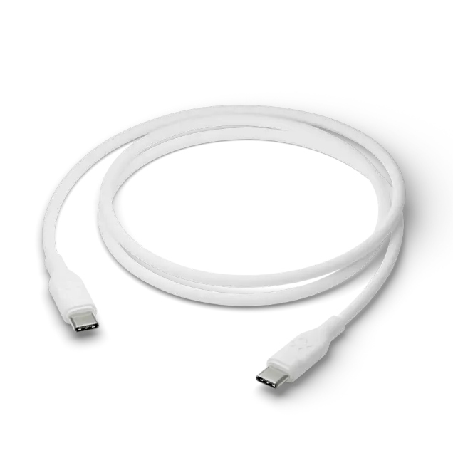 dbramante1928 USB-C auf USB-C TPE Kabel 1,2 m Weiß