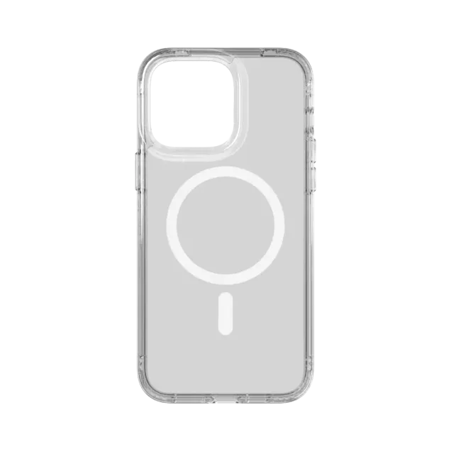 Tech21 Evo Clear Case Kompatibel mit MagSafe für iPhone 14 Pro Max Transparent