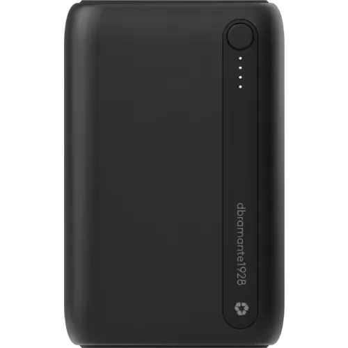 dbramante1928 Power Bank Re-charge 10.000 mAh Black