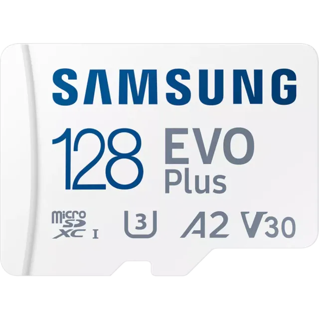 Samsung microSD Card EVO Plus 128 GB Blau