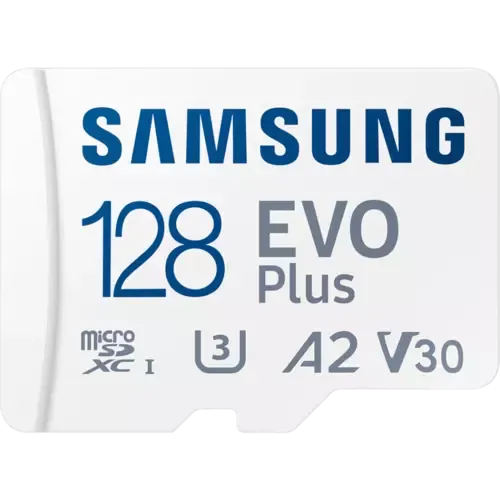 Samsung microSD Card EVO Plus 128 GB Blau