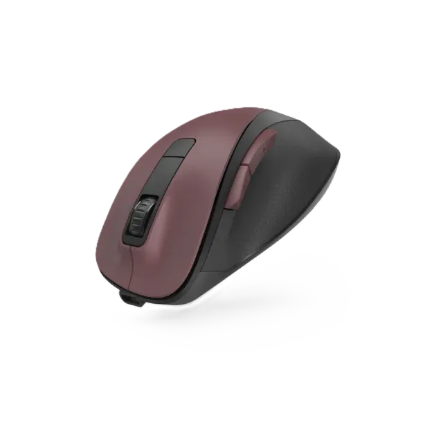 Hama Maus kabellos MW-500 Recharge Akku ergonomisch 6-Tasten Braun