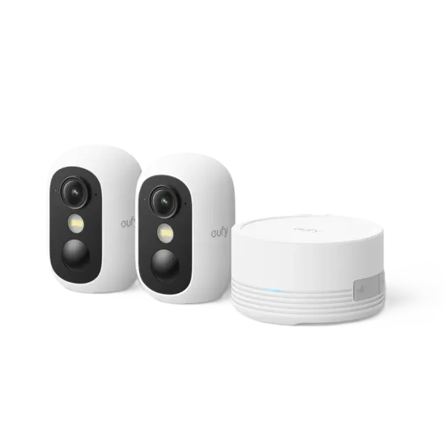 EufyCam C35 Weiß 2-Cam kit Weiß