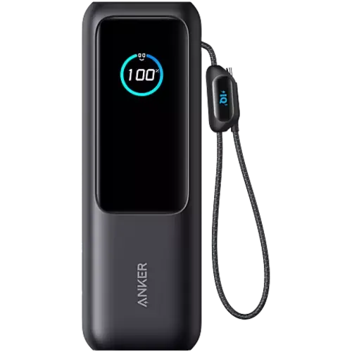 Anker Powerbank 25000 mAh USB-C Kabel Schwarz