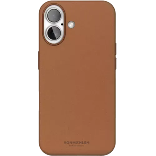 Vonmählen Like Leather Case iPhone 16 Brown