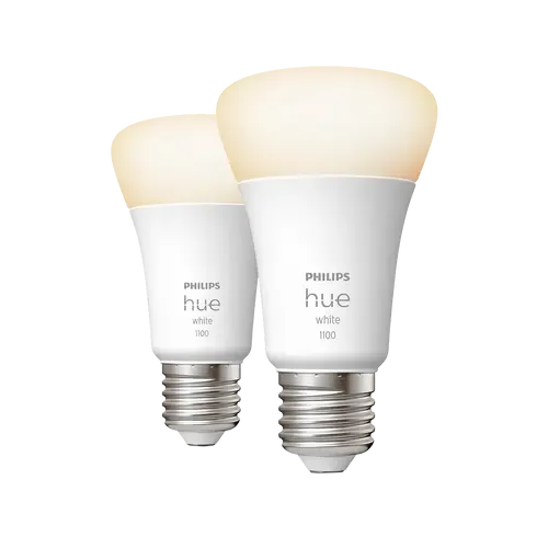 Philips Hue White E27 Doppelpack Weiß
