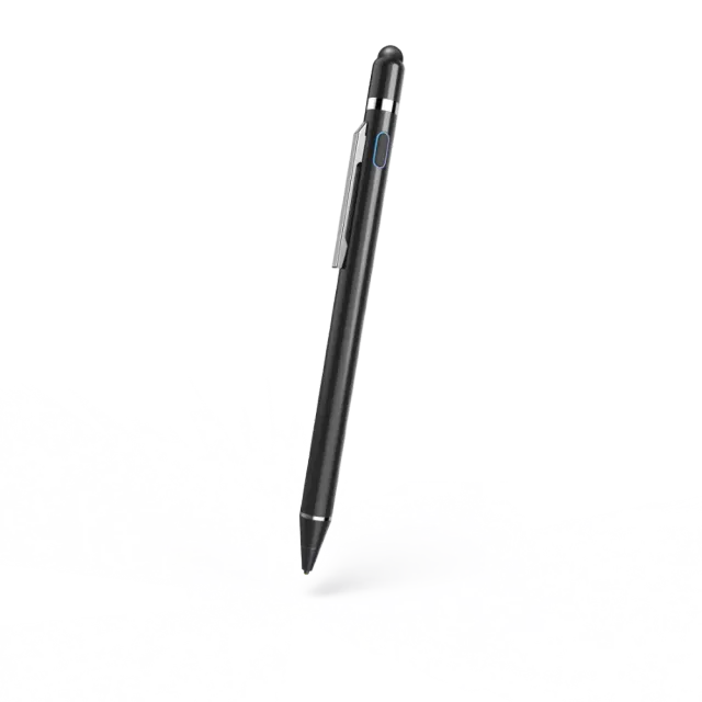 Hama Aktiver Eingabestift Pro mit ultrafeiner 1,5-mm-Spitze Tablets Schwarz