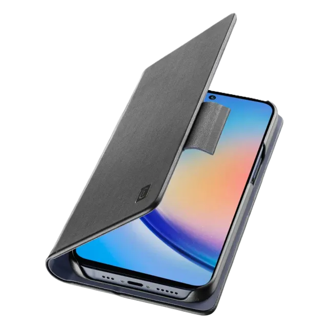 Cellularline Book Case Samsung A35 5G Schwarz