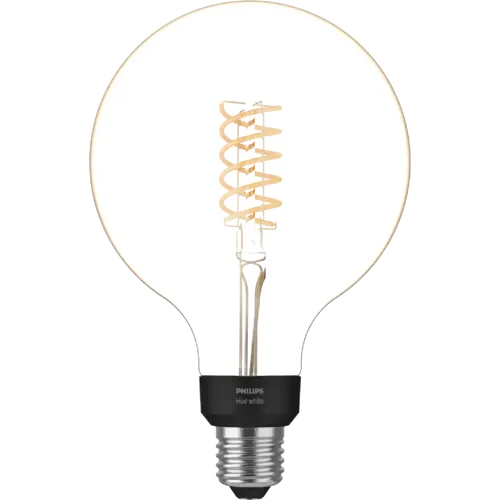 Philips Hue White E27 Filament Giant Globe Transparent