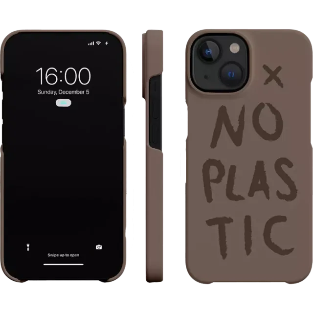 agood Backcase No Plastic iPhone 14 Earth Brown