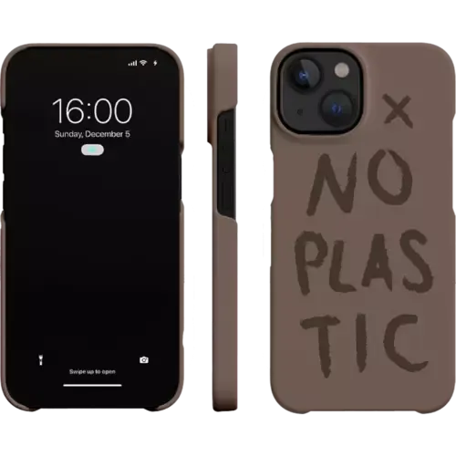 agood Backcase No Plastic iPhone 14 Earth Brown