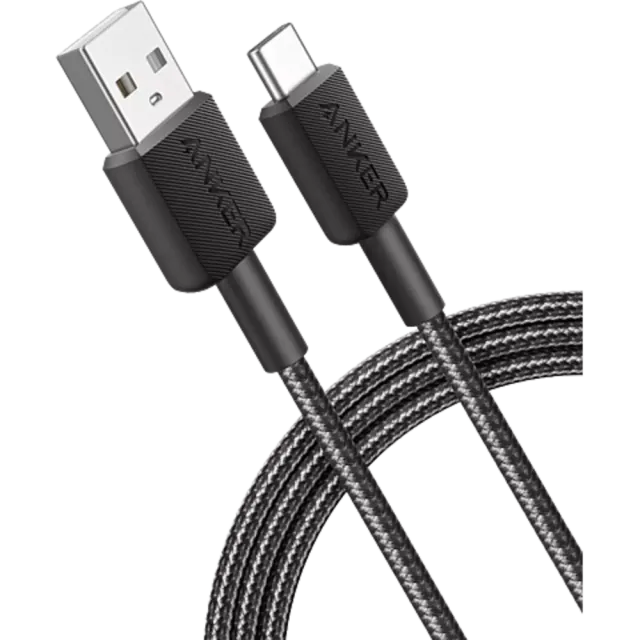 Anker USB-C auf USB-A Kabel 180cm Schwarz