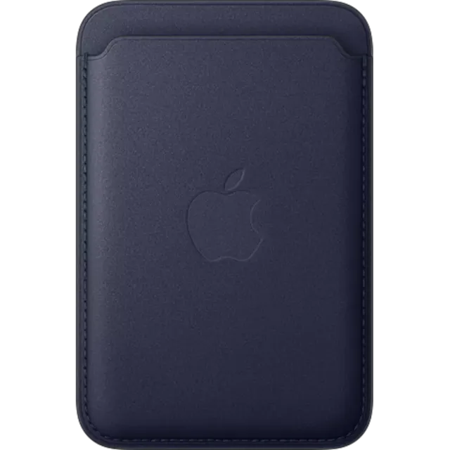 Apple iPhone Feingewebe MagSafe Wallet Navy