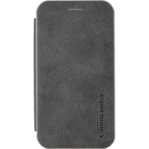 Peter Jäckel CURVE Book Case DELUXE Samsung A15 5G/ A15 4G Elegant Royal Dark Grau