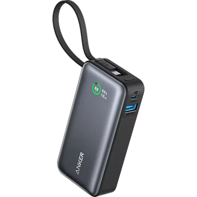 Anker 30W Nano Powerbank 10.000 mAh Schwarz