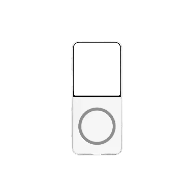 Samsung Galaxy Z Flip 7 Yuchuan Clear Magnet Case (Designed for Samsung) Transparent