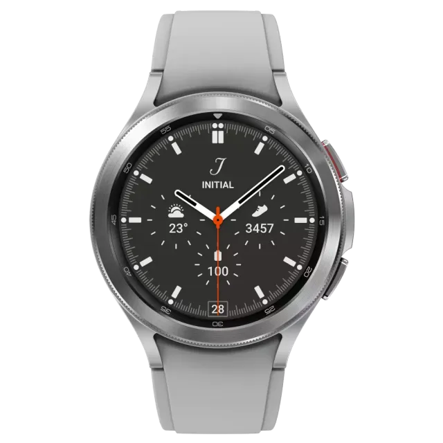 Samsung Galaxy Watch4 Classic Bluetooth 46 mm Silber
