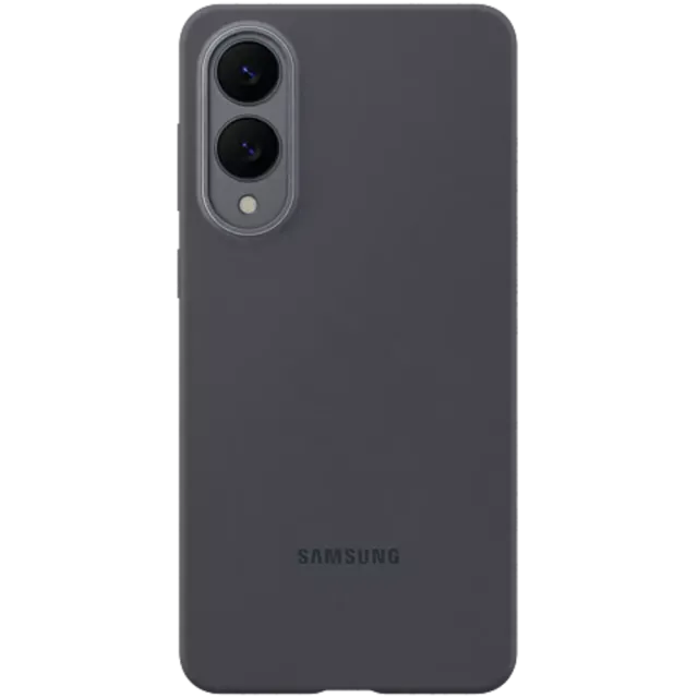 Samsung Silikon Case Galaxy S25 Edge Schwarz