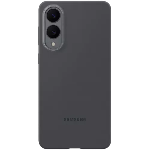Samsung Silikon Case Galaxy S25 Edge Schwarz