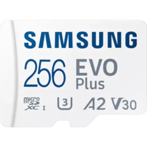 Samsung microSD Card EVO Plus 256 GB Blau