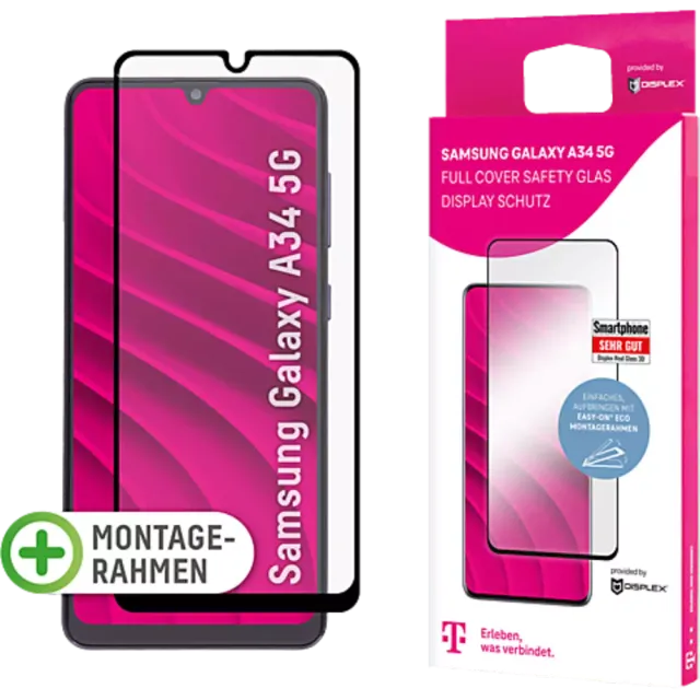 Displex Full Screen Glas Samsung Galaxy A34 5G Transparent