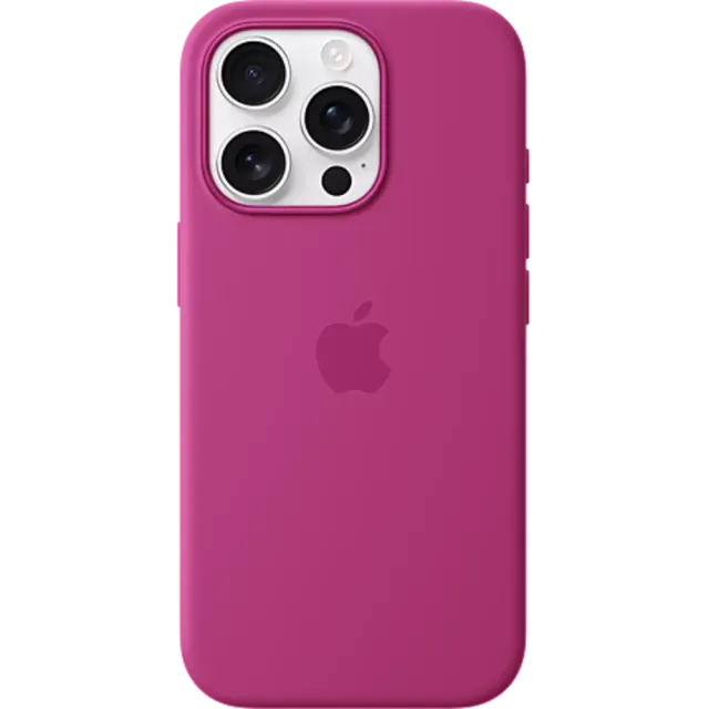 Apple Silikon Case iPhone 16 Pro Fuchsia