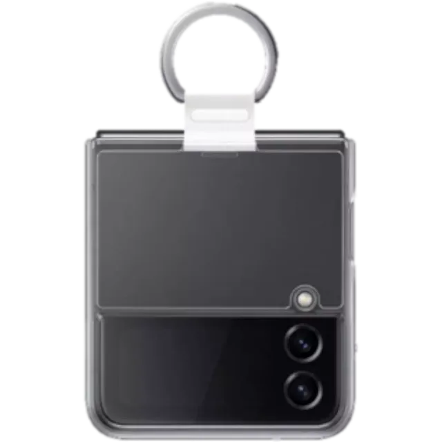 Samsung Clear Cover with Ring für Galaxy Flip 4 Transparent