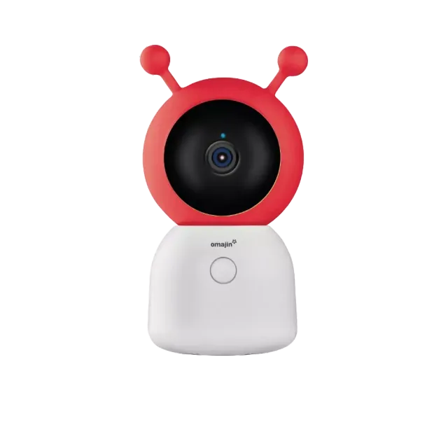 Omajin Babyphone Kamera mit 2-Wege-Audio Weiß