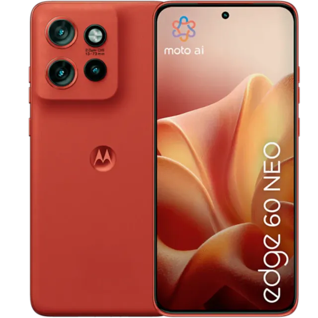 Motorola edge 60 neo PANTONE Poinciana