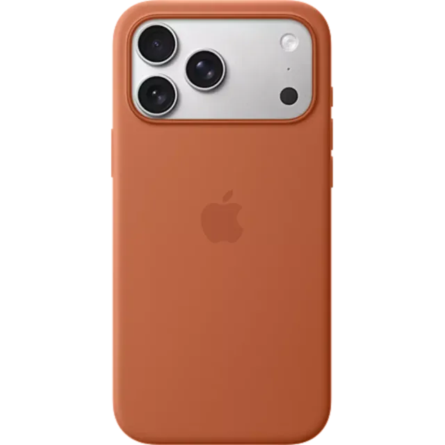 Apple Silikon Case MagSafe iPhone 17 Pro Terracotta