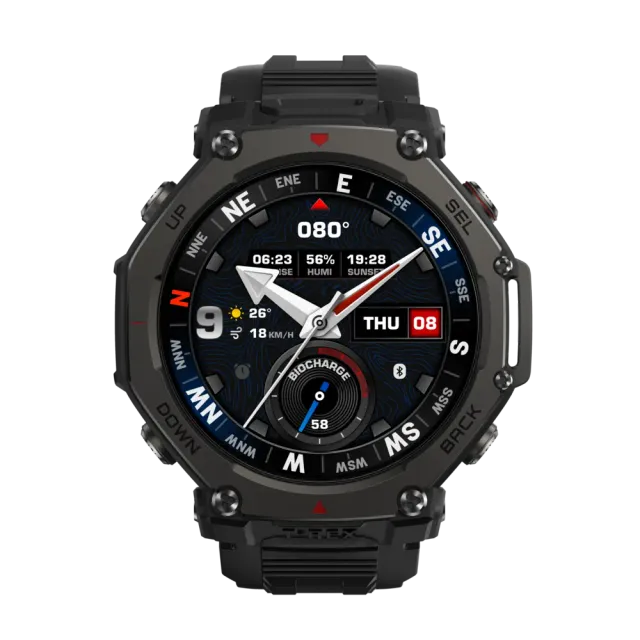 Amazfit T-Rex 3 Pro 48 mm Tactical Black