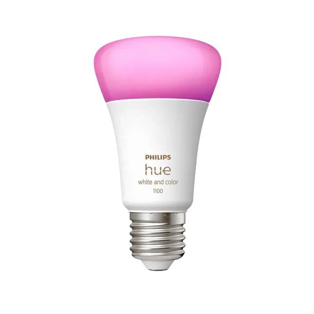 Philips Hue White & Col. Amb. E27 Einzelpack 75W Weiß