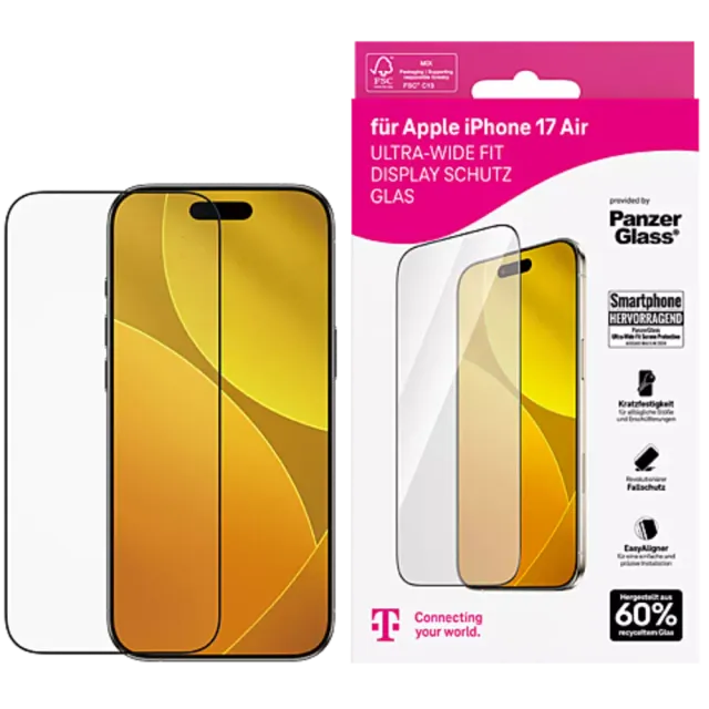 PanzerGlass Displayschutz Apple iPhone Air Transparent