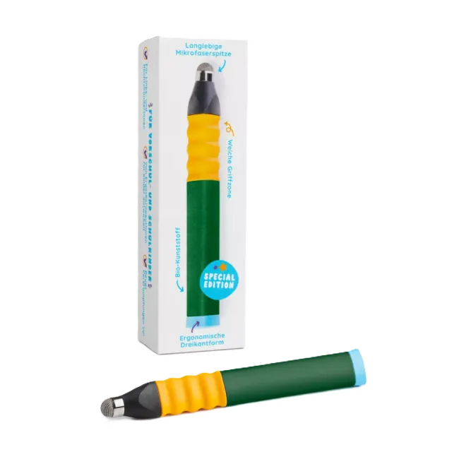 Edurino Ergonomischer Eingabestift Dunkelgrün