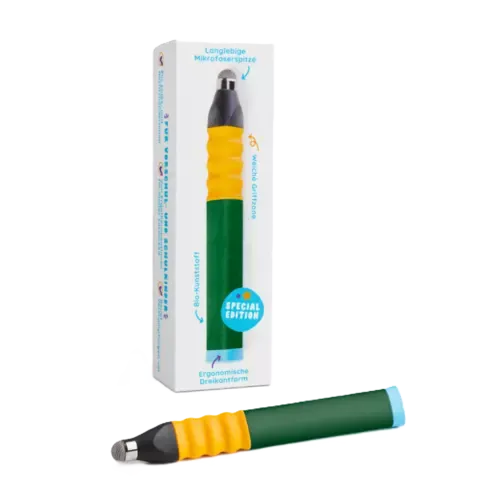 Edurino Ergonomischer Eingabestift Dunkelgrün