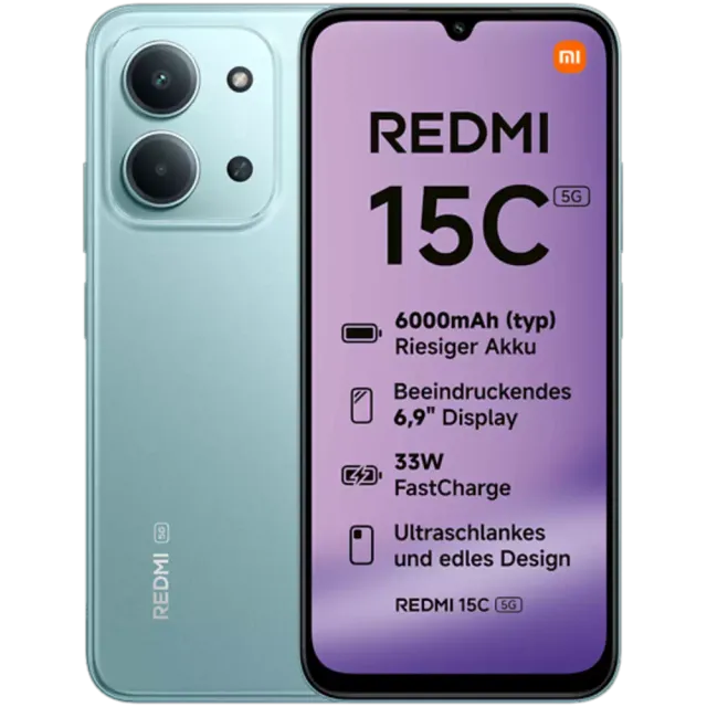 XIAOMI Redmi 15C 5G Mint Green