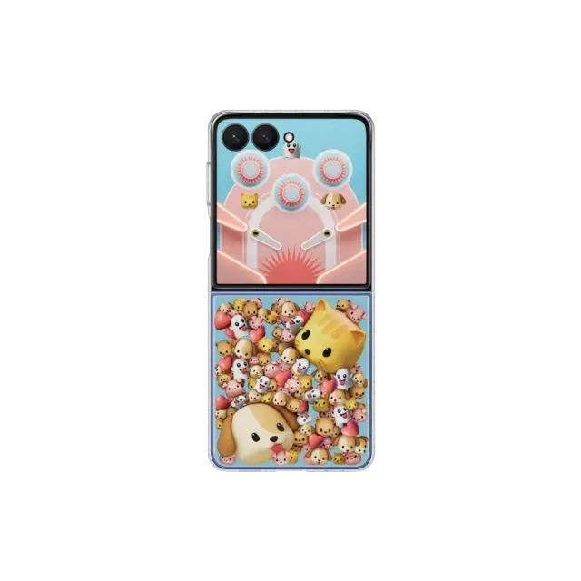 Samsung Galaxy Z Flip 7 Flipsuit Case Transparent