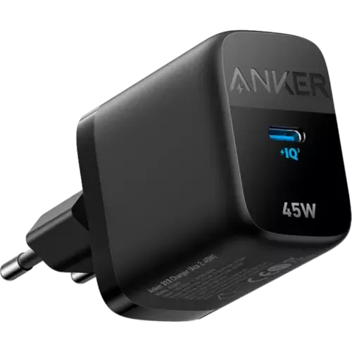 Anker 313 Charger (45W), PD/PPS Schwarz
