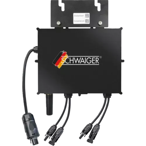 Schwaiger NEP Wechselrichter BDM800 ohne Anschlusskabel Schwarz