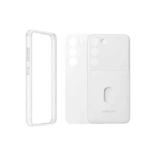 Samsung Galaxy S23 Frame Case Weiß