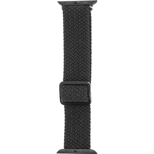 Peter Jäckel WATCH BAND Apple Watch 41/40mm (Series 4 - 9)/ 38mm (Series 1 - 3) Fabric Schwarz