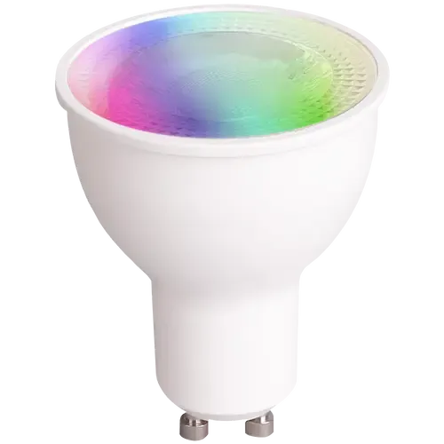tint LED-Reflektor white+color GU10, Weiß