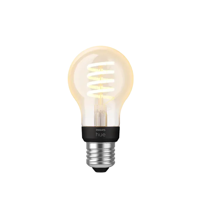 Philips Hue White Ambiance E27 Einzelpack Filament Weiß