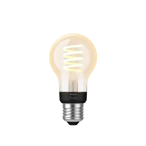 Philips Hue White Ambiance E27 Einzelpack Filament Weiß