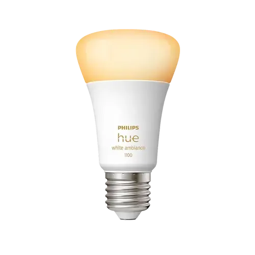 Philips Hue White Ambiance E27 Einzelpack 75W Weiß