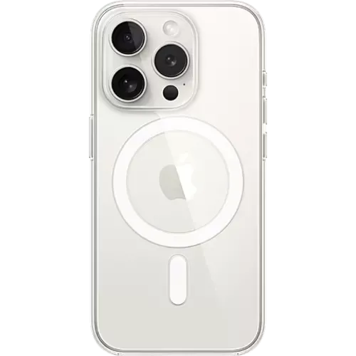 Apple Clear Case iPhone 15 Pro mit MagSafe Transparent